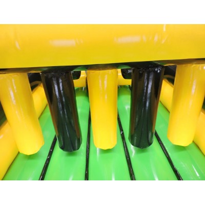 Pogo 30' Toxic 7 Element Commercial Inflatable Obstacle Course with Blower Kids Jumper   